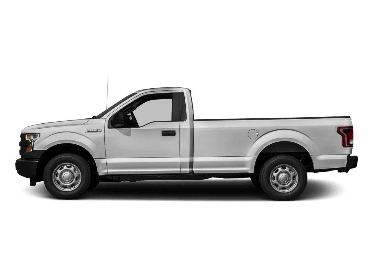 2016 Ford F-150 4WD Reg Cab 141" XL - Profile, facing to the left