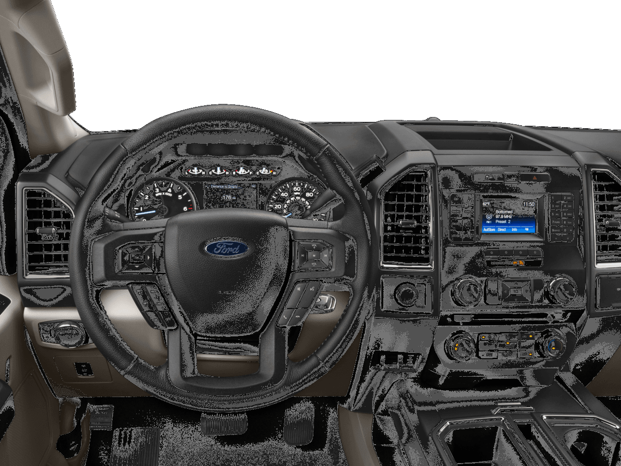 2016 Ford F-150 2WD SuperCab 163" XLT - Interior Drivers Dash