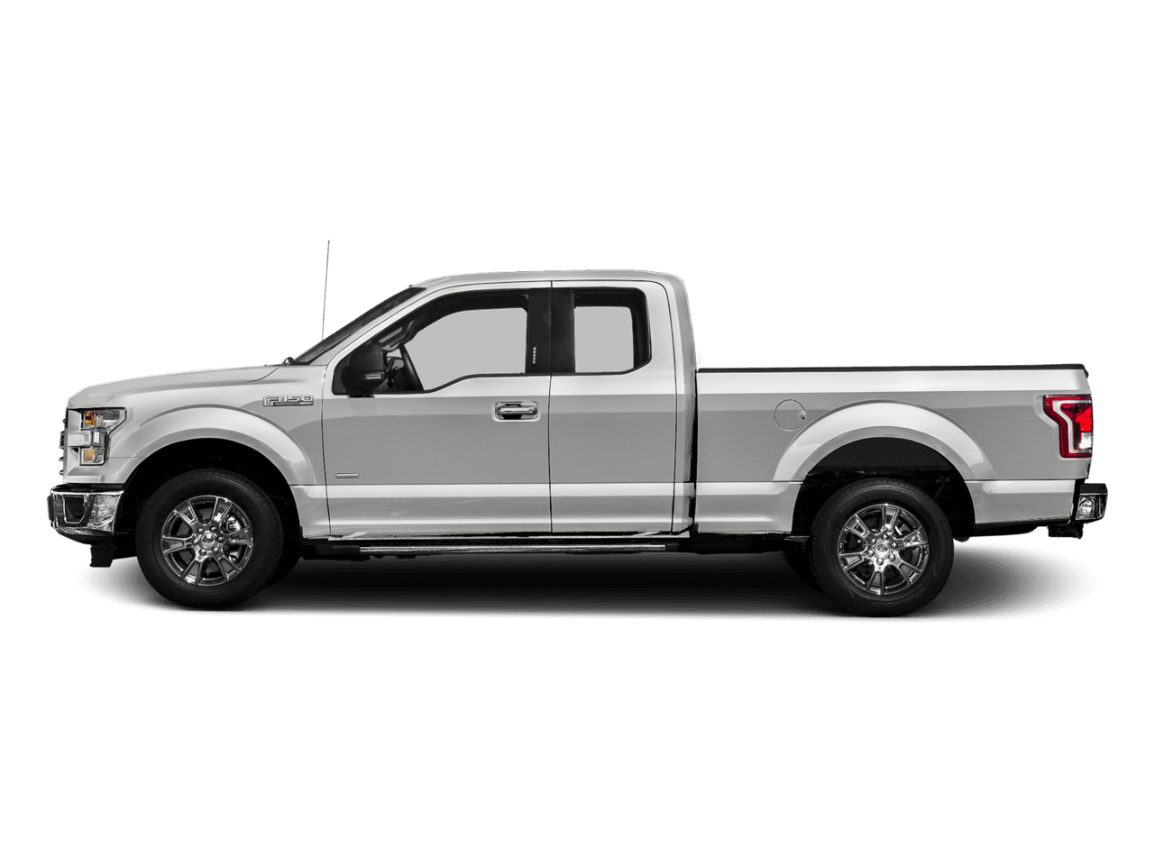 2016 Ford F-150 2WD SuperCab 163" XLT - Profile, facing to the left