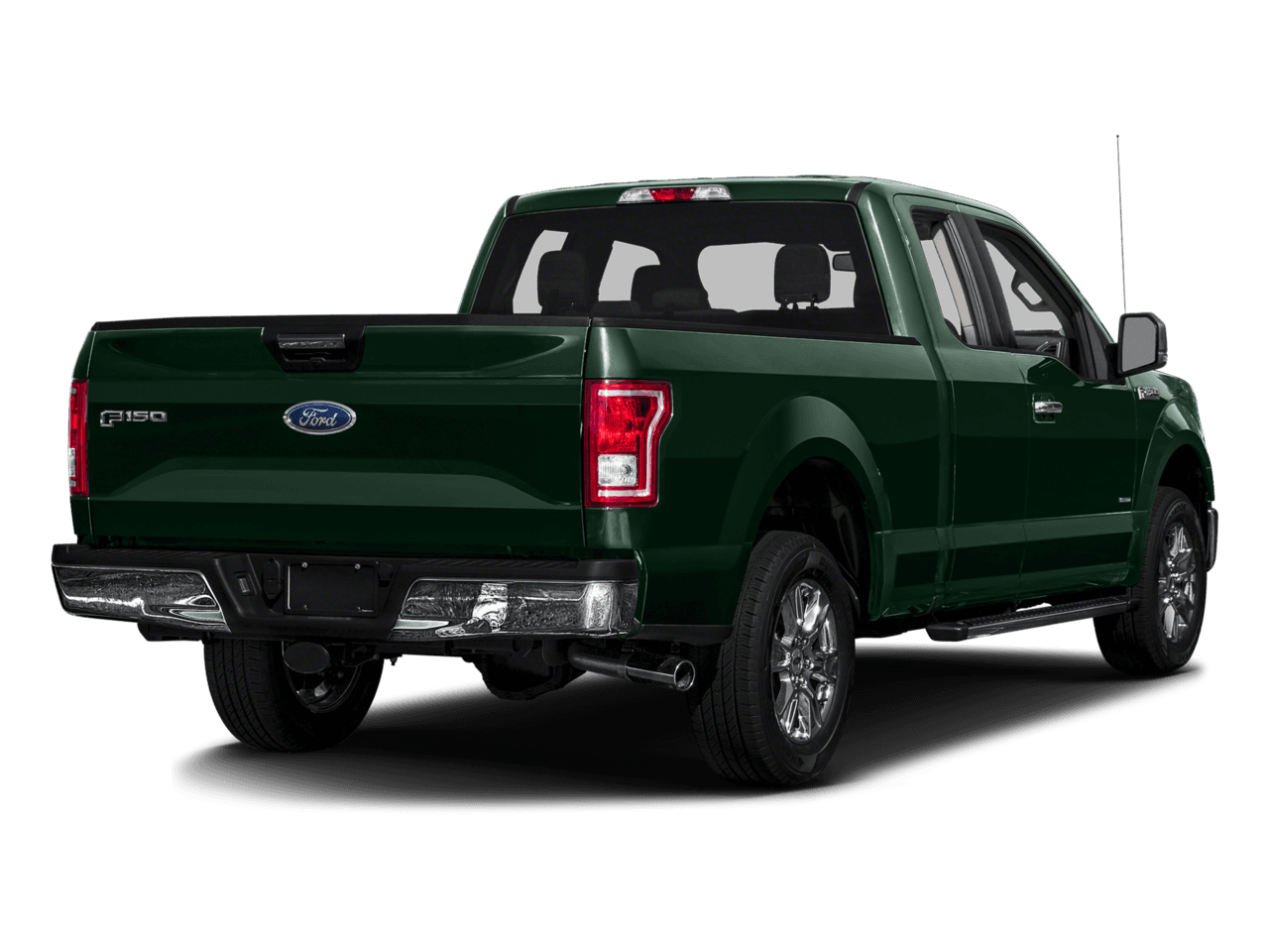 2016 Ford F-150 2WD SuperCab 163" XLT - Rear 3/4, facing to the right