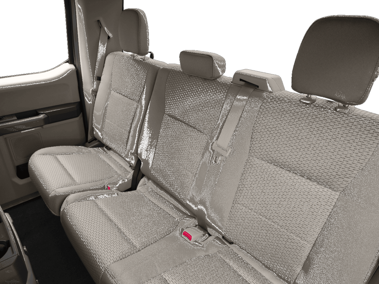 2016 Ford F-150 2WD SuperCab 163" XLT - Interior Rear seats