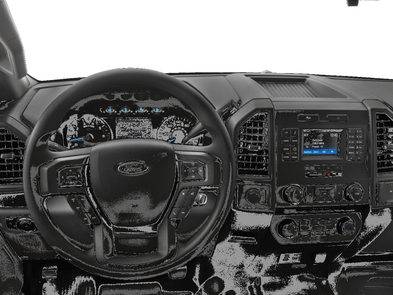 2016 Ford F-150 2WD SuperCrew 145" XL - Interior Drivers Dash