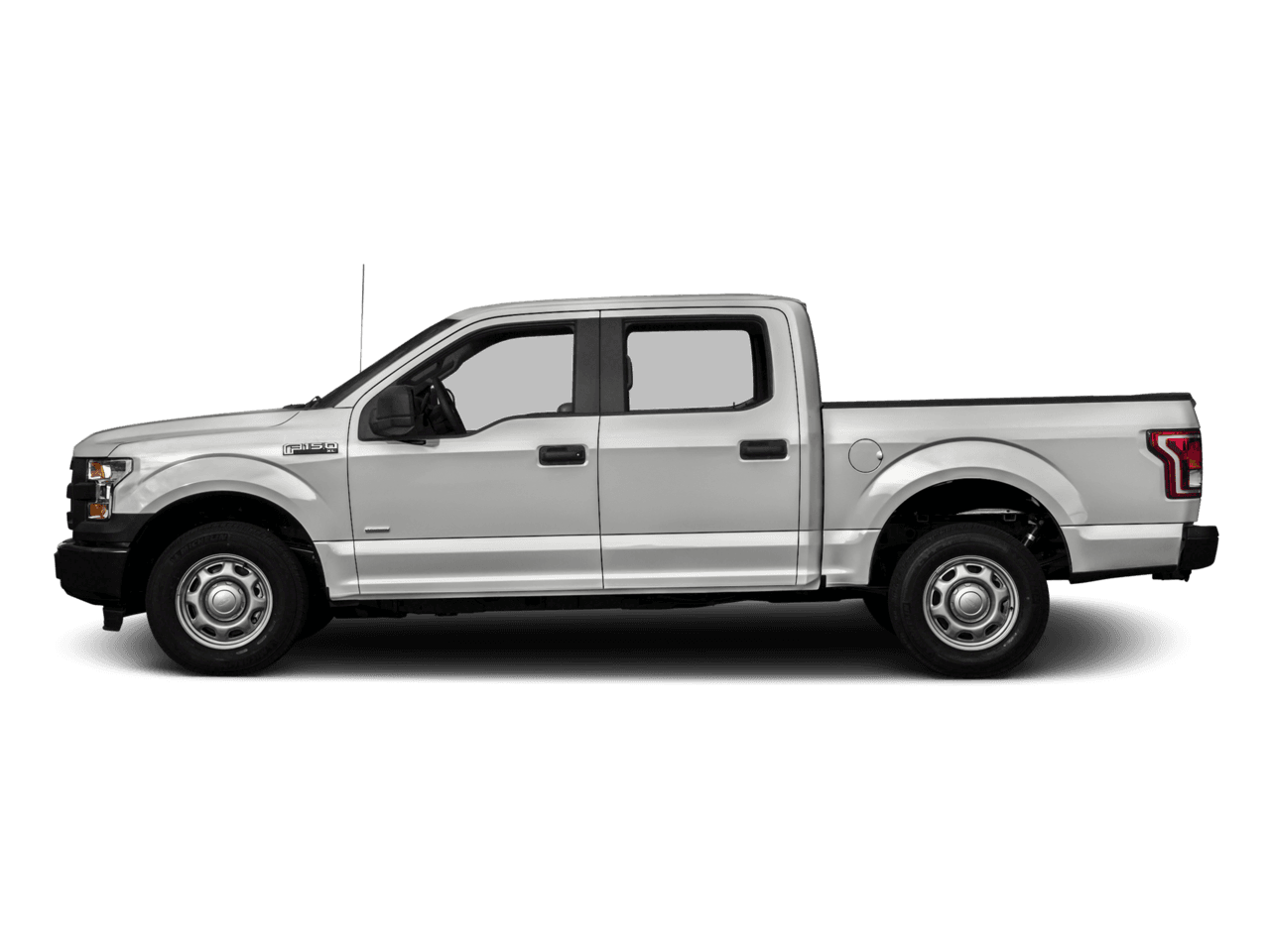 2016 Ford F-150 2WD SuperCrew 145" XL - Profile, facing to the left