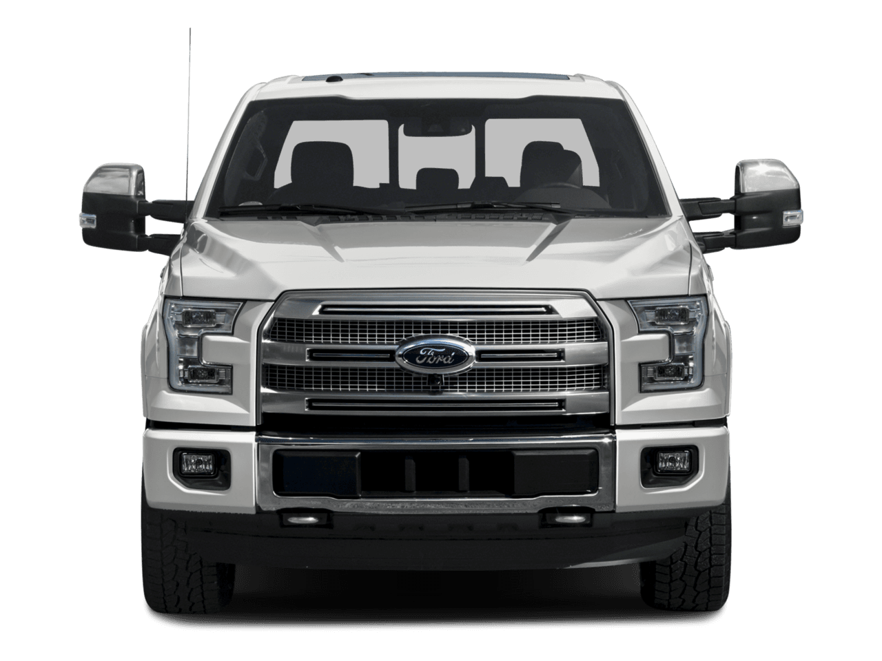2016 Ford F-150 2WD SuperCrew 157" Platinum - Front (full)