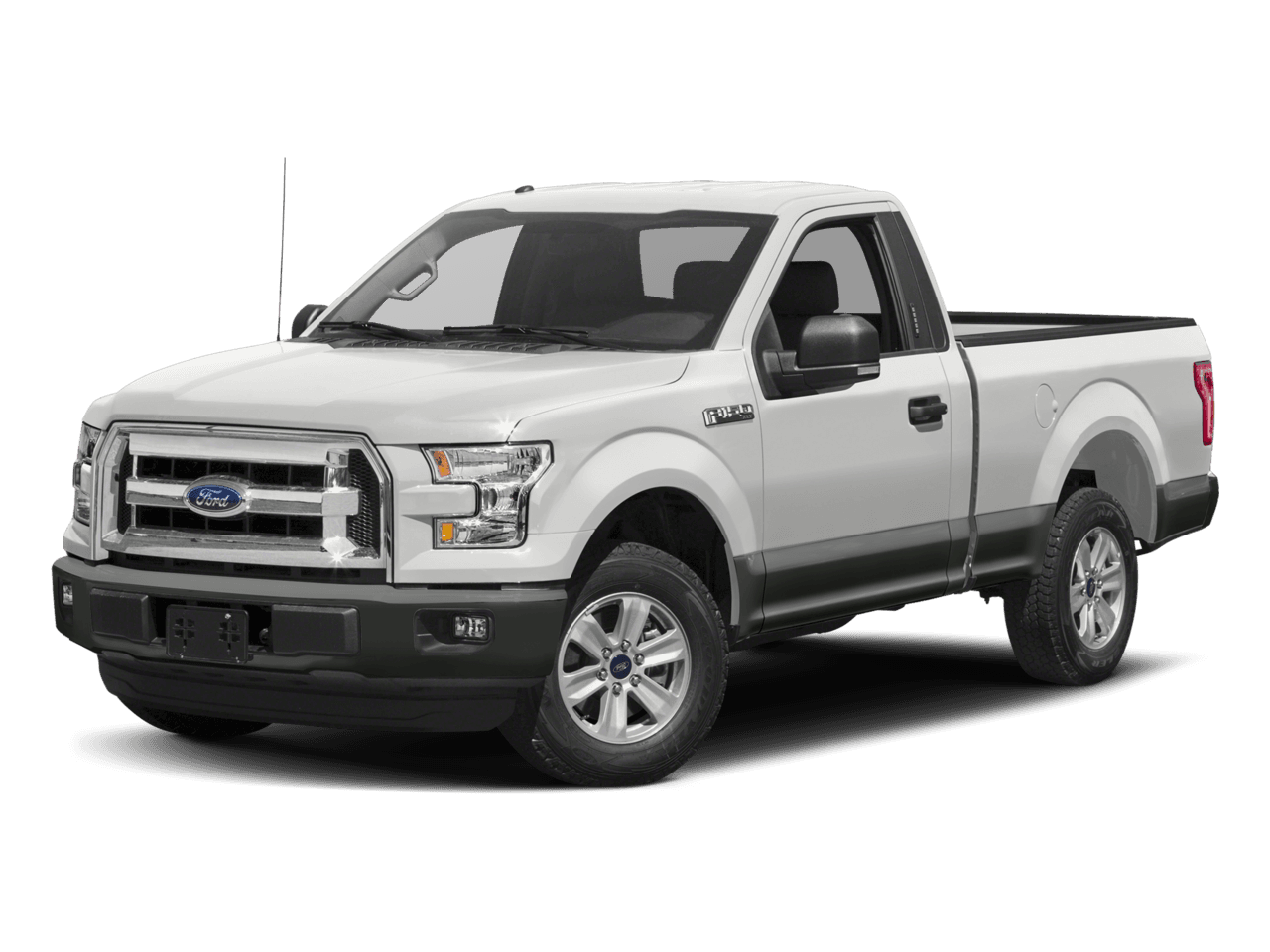 2016 Ford F-150 2WD Reg Cab 141" XLT - Front 3/4, facing to the left