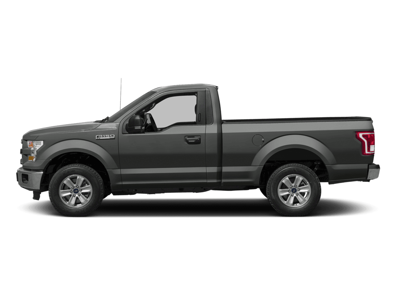 2016 Ford F-150 2WD Reg Cab 141" XLT - Profile, facing to the left