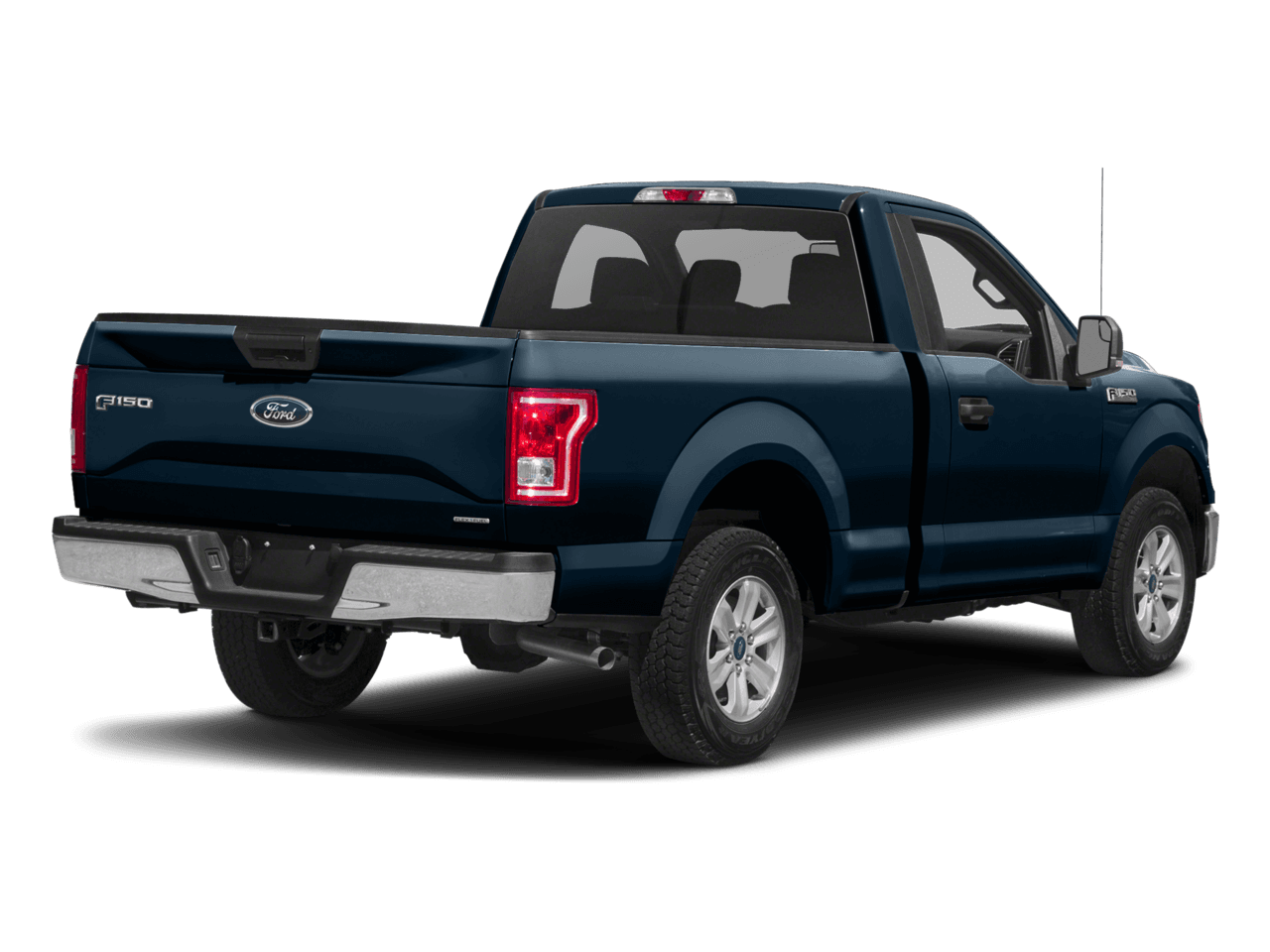 2016 Ford F-150 2WD Reg Cab 141" XLT - Rear 3/4, facing to the right