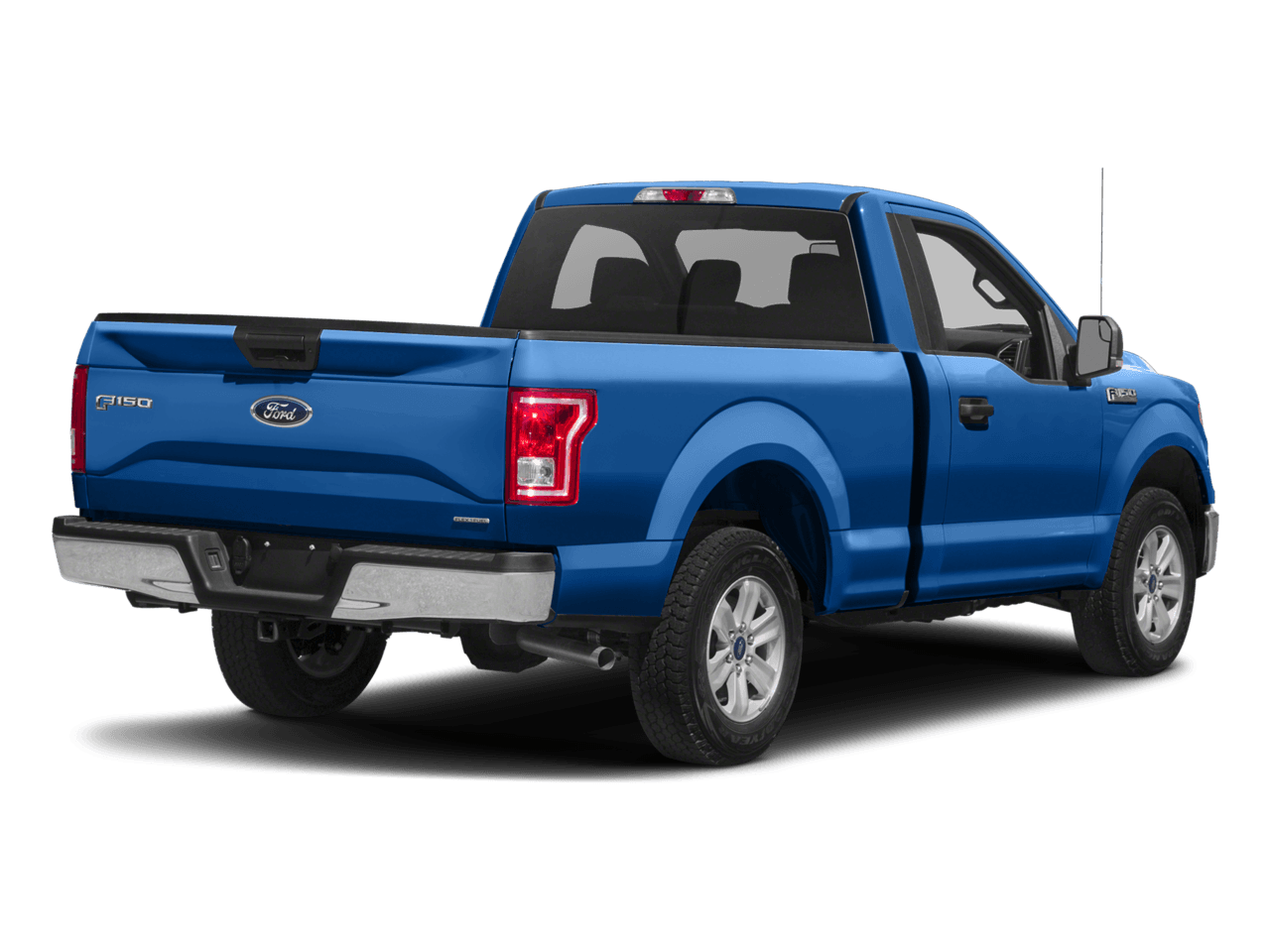 2016 Ford F-150 2WD Reg Cab 141" XLT - Rear 3/4, facing to the right