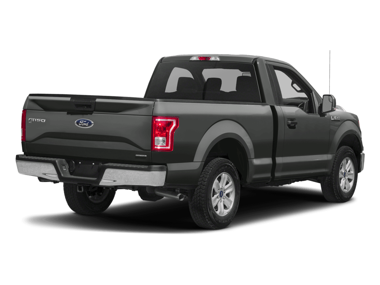 2016 Ford F-150 2WD Reg Cab 141" XLT - Rear 3/4, facing to the right