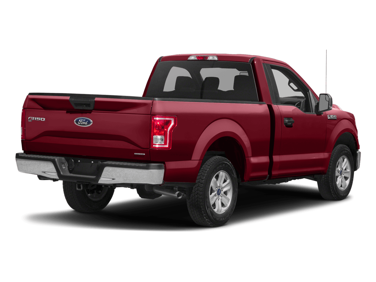2016 Ford F-150 2WD Reg Cab 141" XLT - Rear 3/4, facing to the right