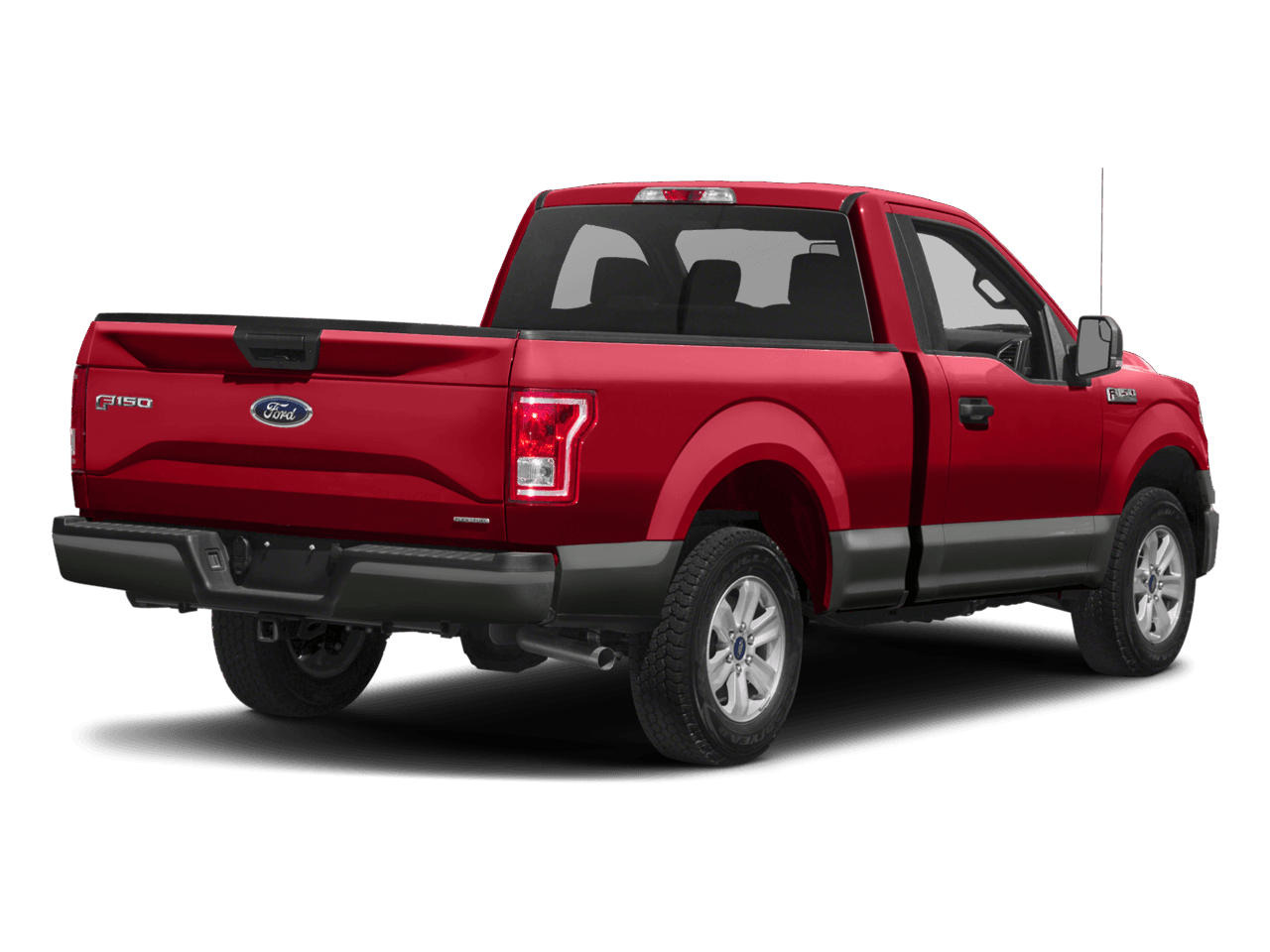 2016 Ford F-150 2WD Reg Cab 141" XLT - Rear 3/4, facing to the right