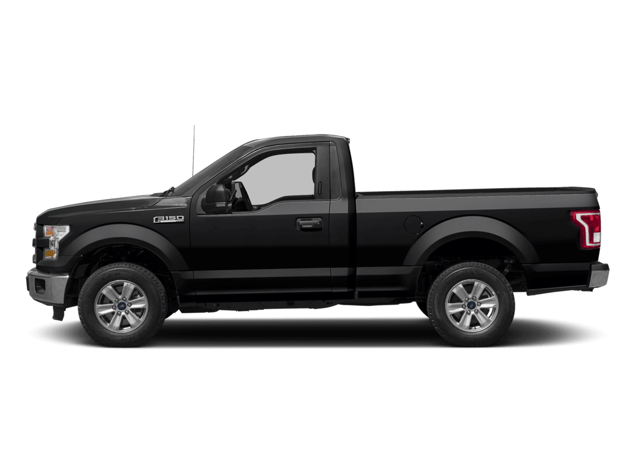 2016 Ford F-150 4WD Reg Cab 141" XLT - Profile, facing to the left