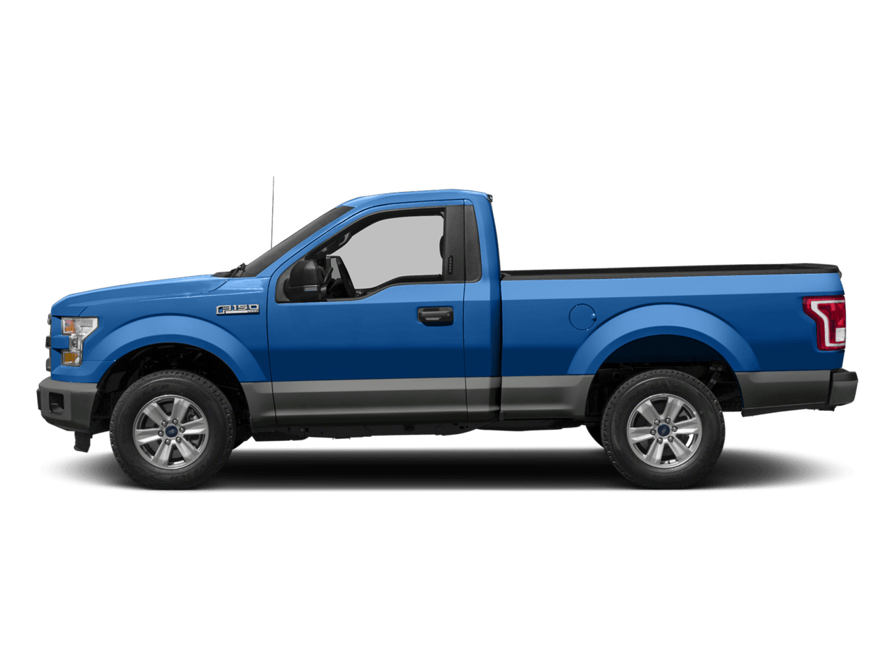 2016 Ford F-150 4WD Reg Cab 141" XLT - Profile, facing to the left