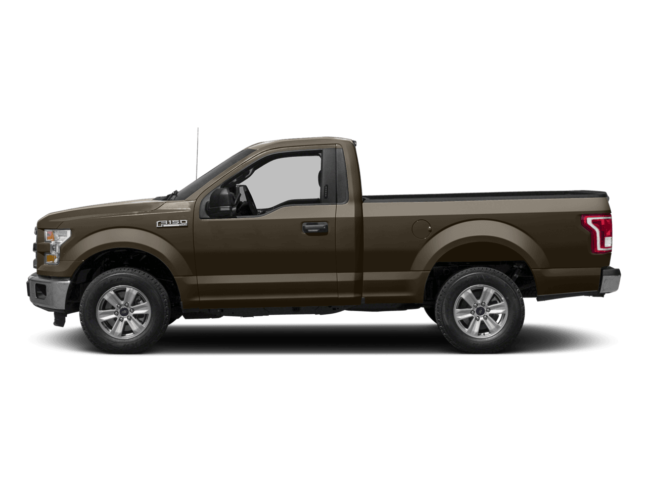 2016 Ford F-150 4WD Reg Cab 141" XLT - Profile, facing to the left