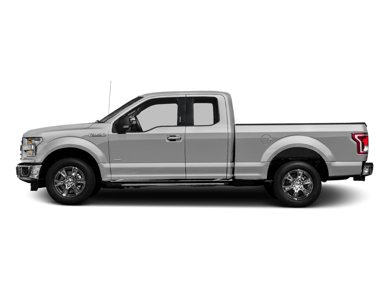 2016 Ford F-150 2WD SuperCab 145" XLT - Profile, facing to the left