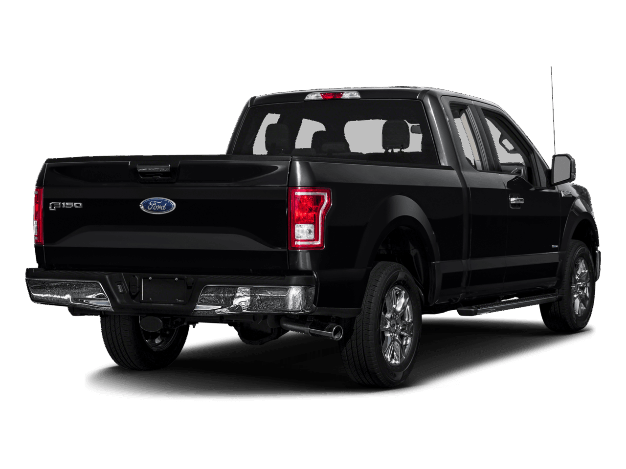 2016 Ford F-150 2WD SuperCab 145" XLT - Rear 3/4, facing to the right