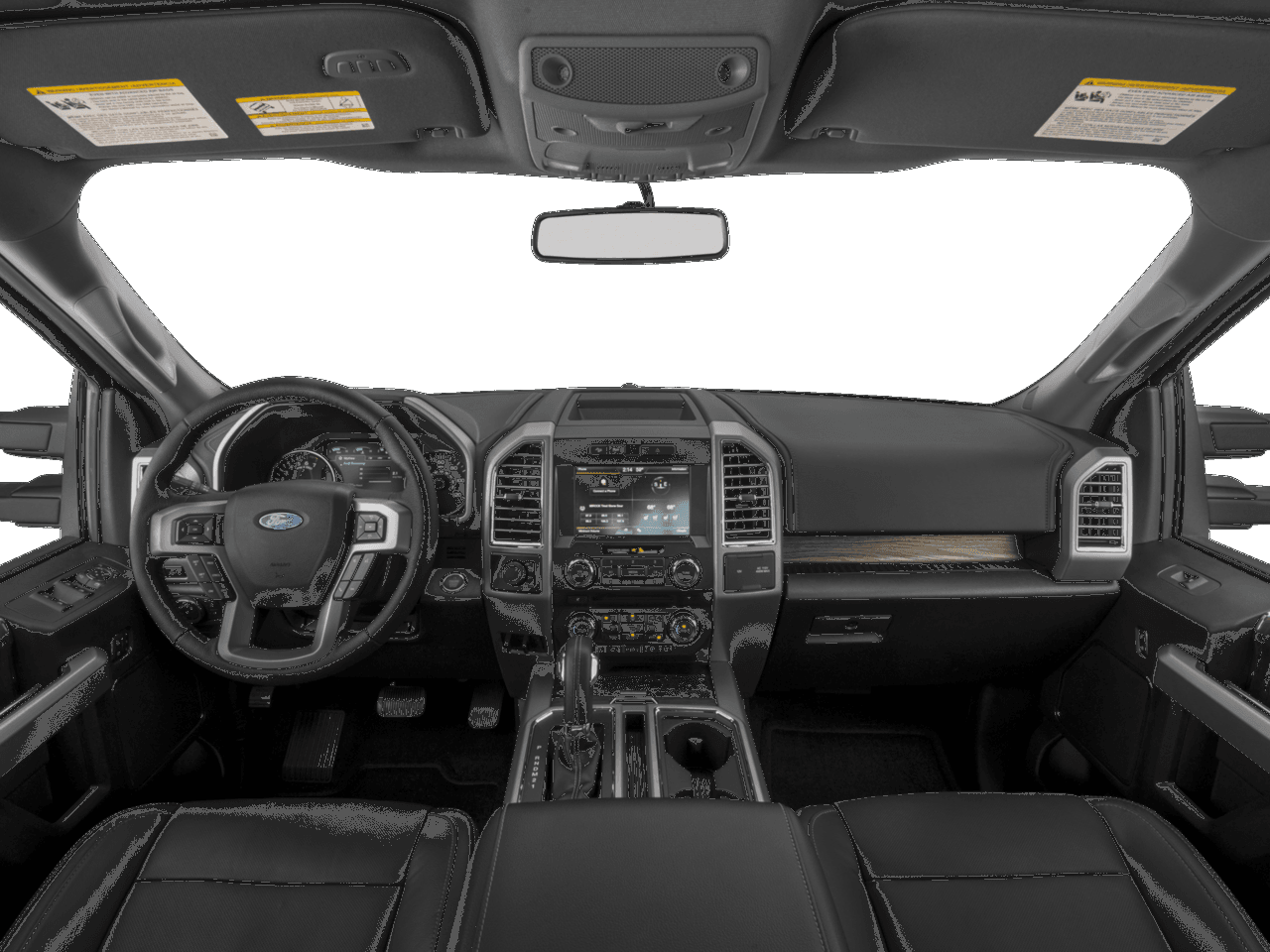 2016 Ford F-150 2WD SuperCrew 145" Lariat - Interior Full Dash Basic