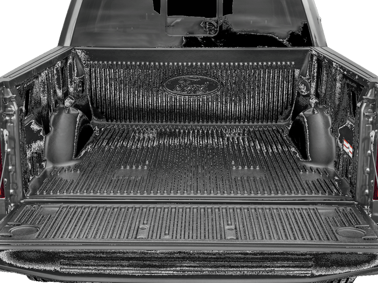 2016 Ford F-150 2WD SuperCrew 145" Lariat - Interior Trunk with Hatch Open Feature