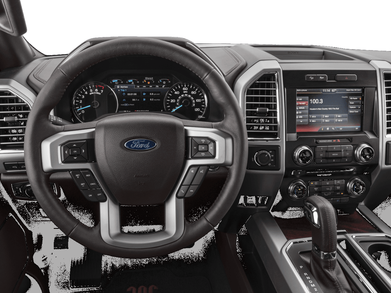 2016 Ford F-150 2WD SuperCrew 145" King Ranch - Interior Drivers Dash