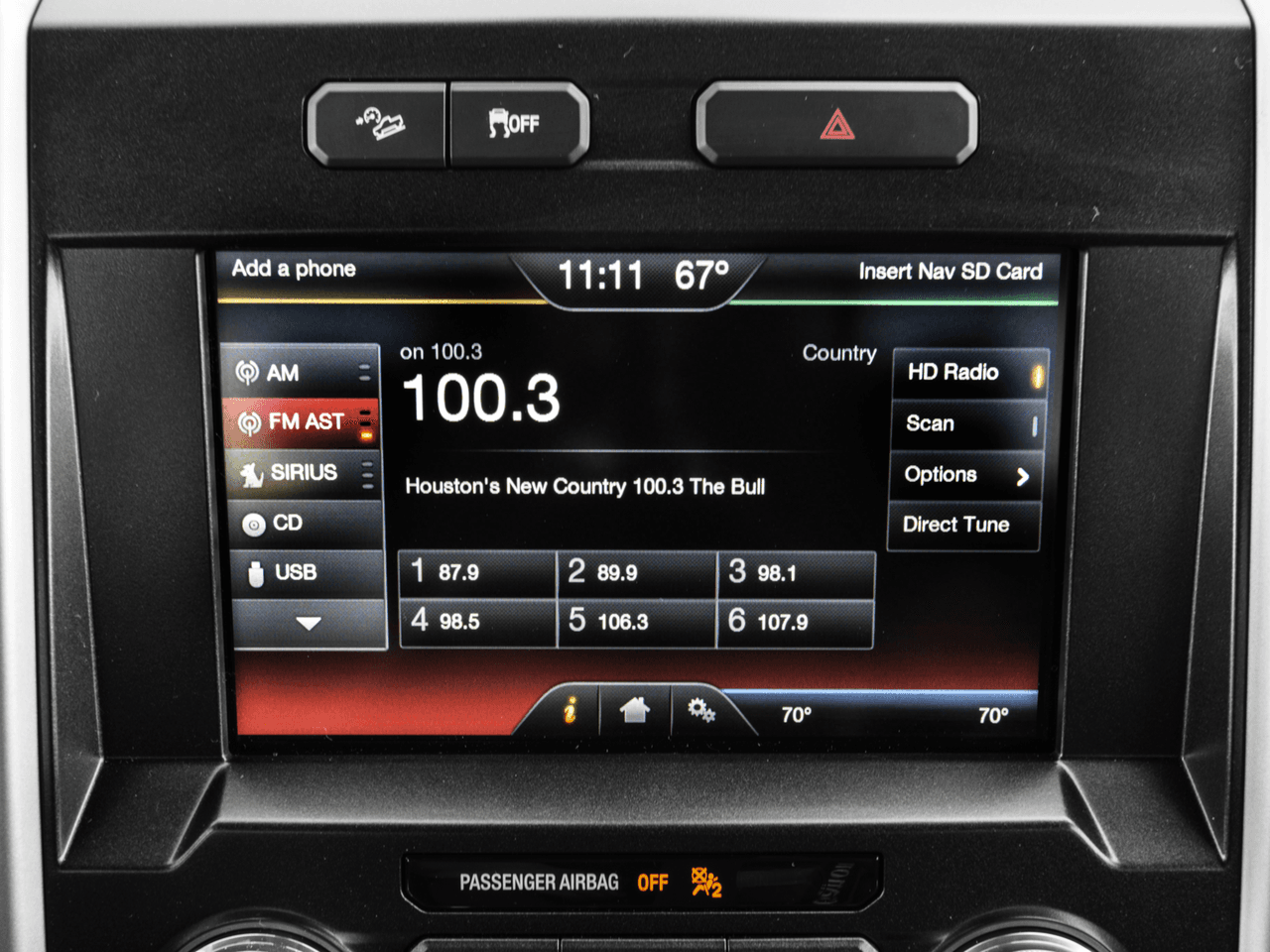 2016 Ford F-150 2WD SuperCrew 145" King Ranch - Interior Navigation System