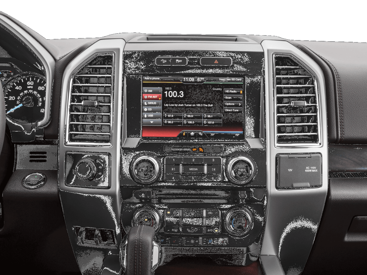 2016 Ford F-150 2WD SuperCrew 145" King Ranch - Interior Stereo System