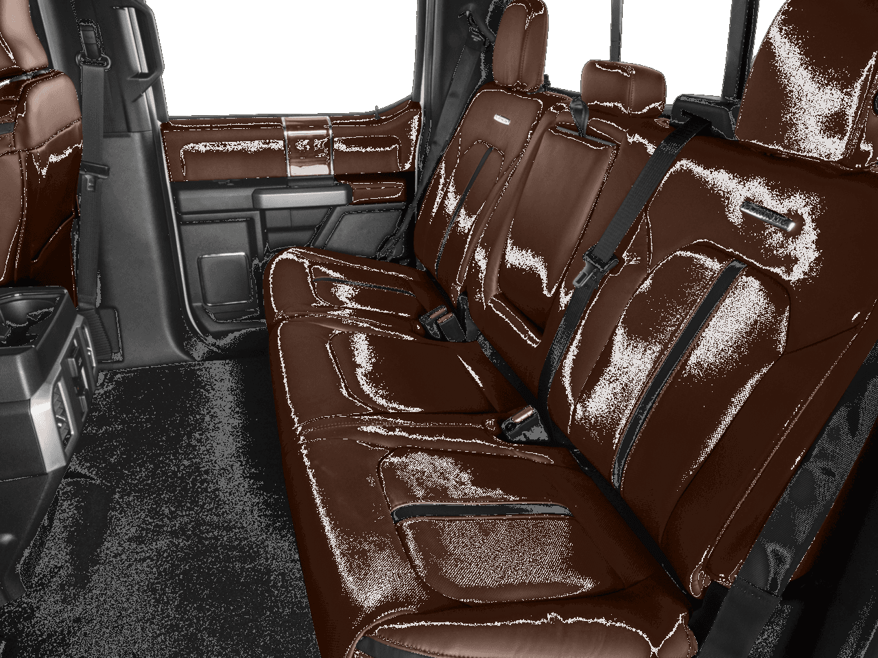 2016 Ford F-150 2WD SuperCrew 145" Platinum - Interior Rear seats