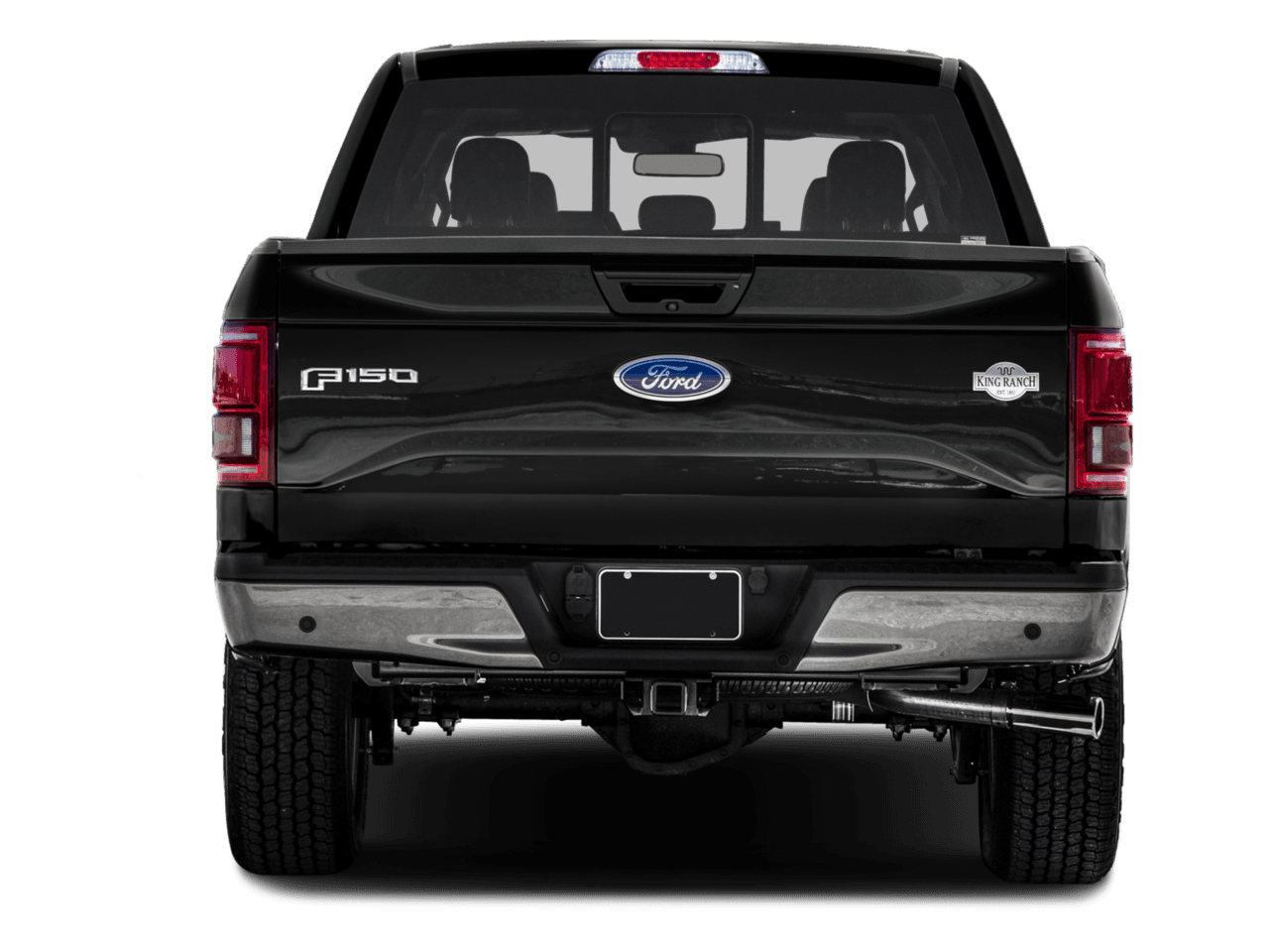 2016 Ford F-150 4WD SuperCrew 145" King Ranch - Rear (full)