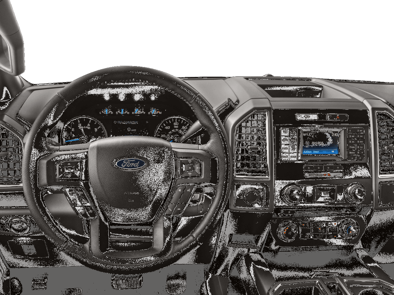 2016 Ford F-150 4WD SuperCrew 157" XLT - Interior Drivers Dash