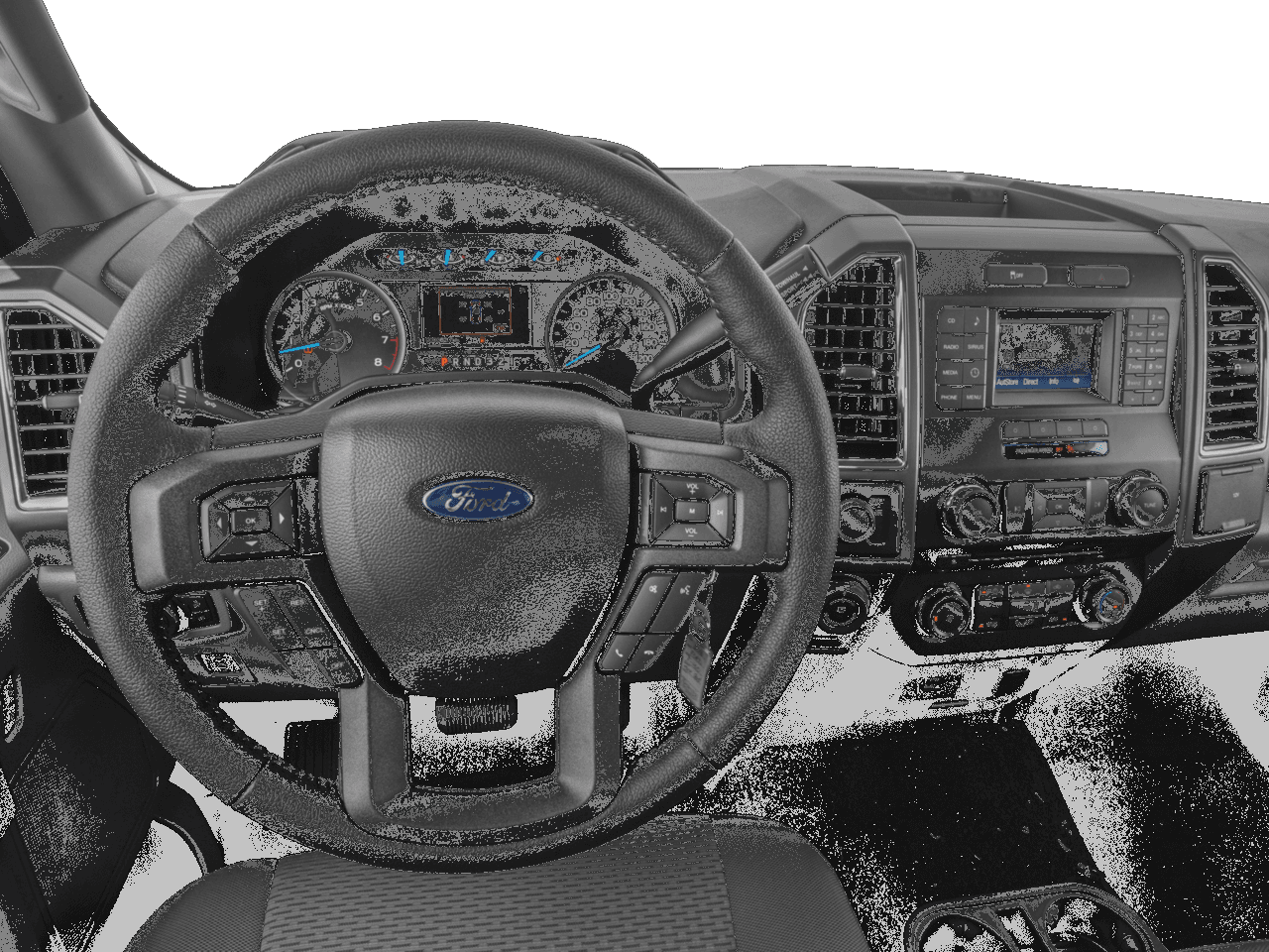 2016 Ford F-150 2WD Reg Cab 122.5" XLT - Interior Drivers Dash