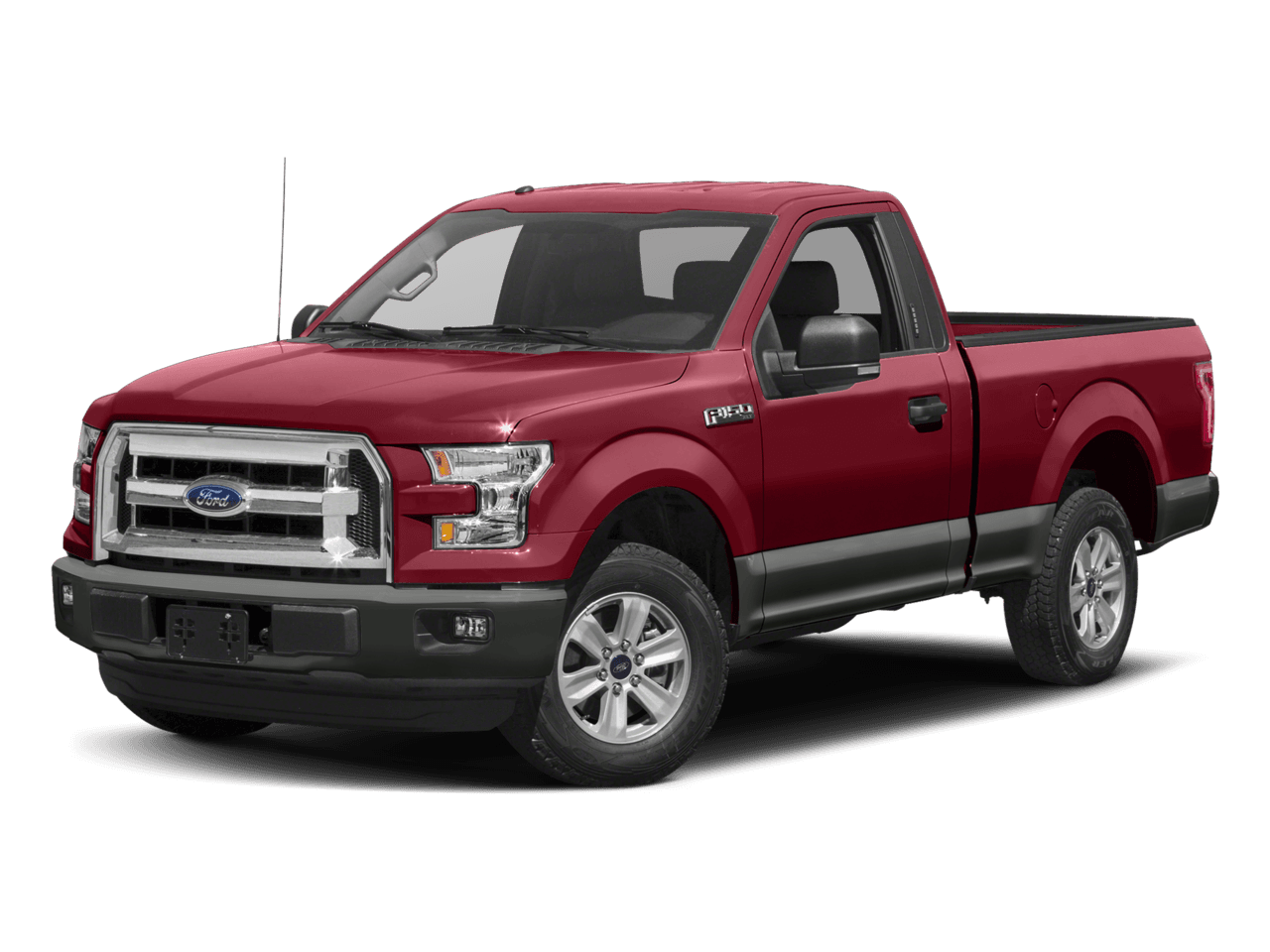 2016 Ford F-150 2WD Reg Cab 122.5" XLT - Front 3/4, facing to the left