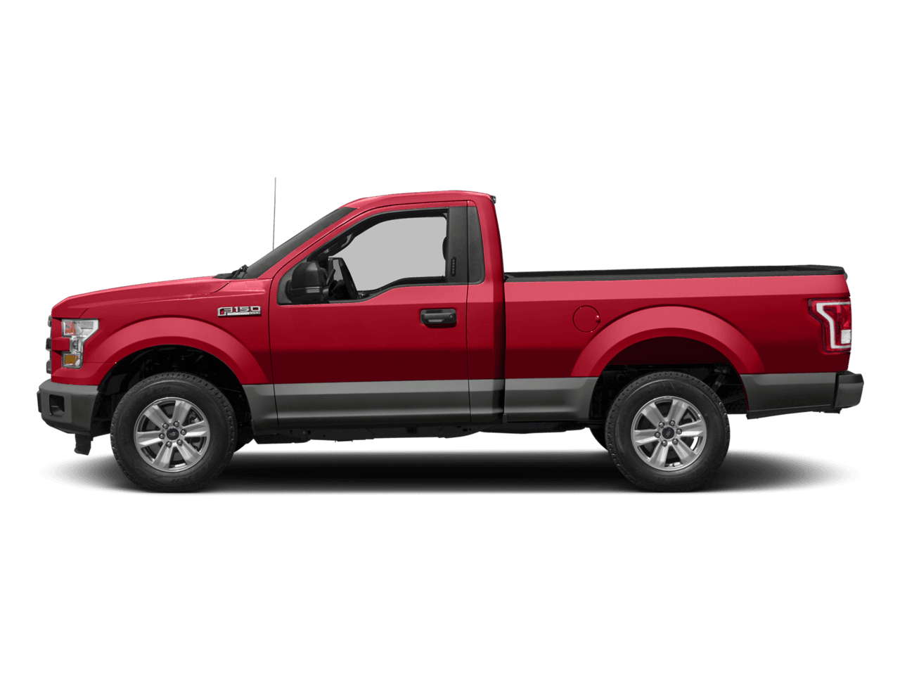 2016 Ford F-150 2WD Reg Cab 122.5" XLT - Profile, facing to the left