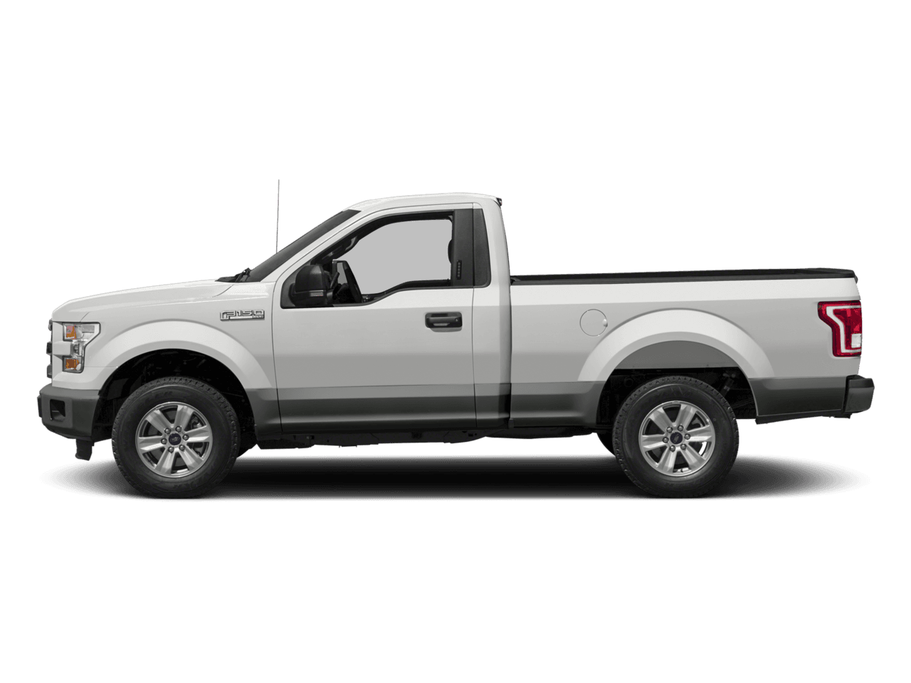 2016 Ford F-150 2WD Reg Cab 122.5" XLT - Profile, facing to the left