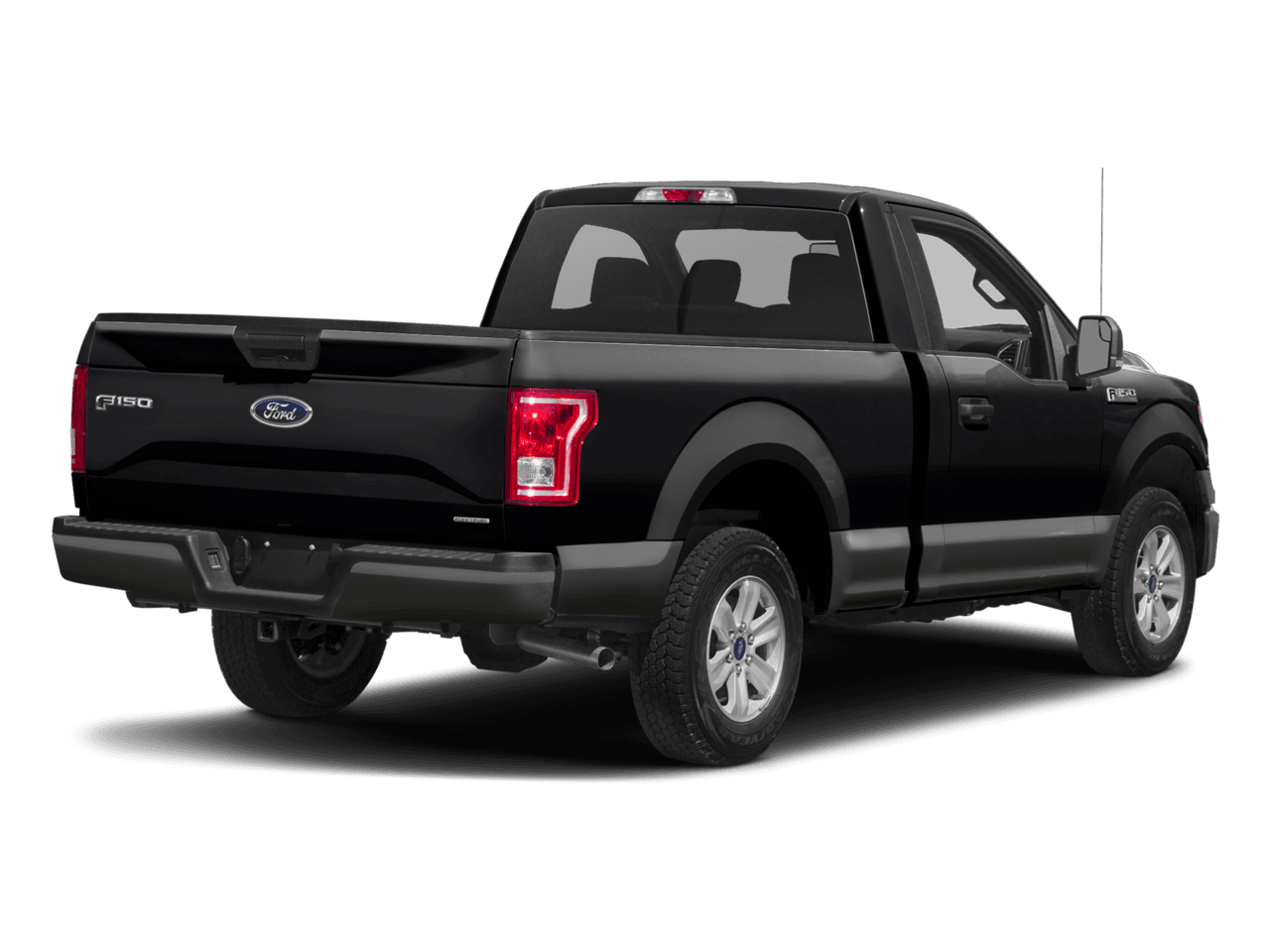 2016 Ford F-150 2WD Reg Cab 122.5" XLT - Rear 3/4, facing to the right