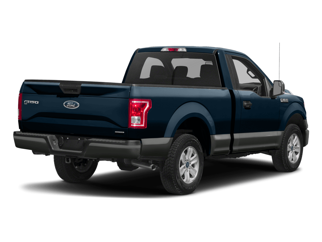 2016 Ford F-150 2WD Reg Cab 122.5" XLT - Rear 3/4, facing to the right