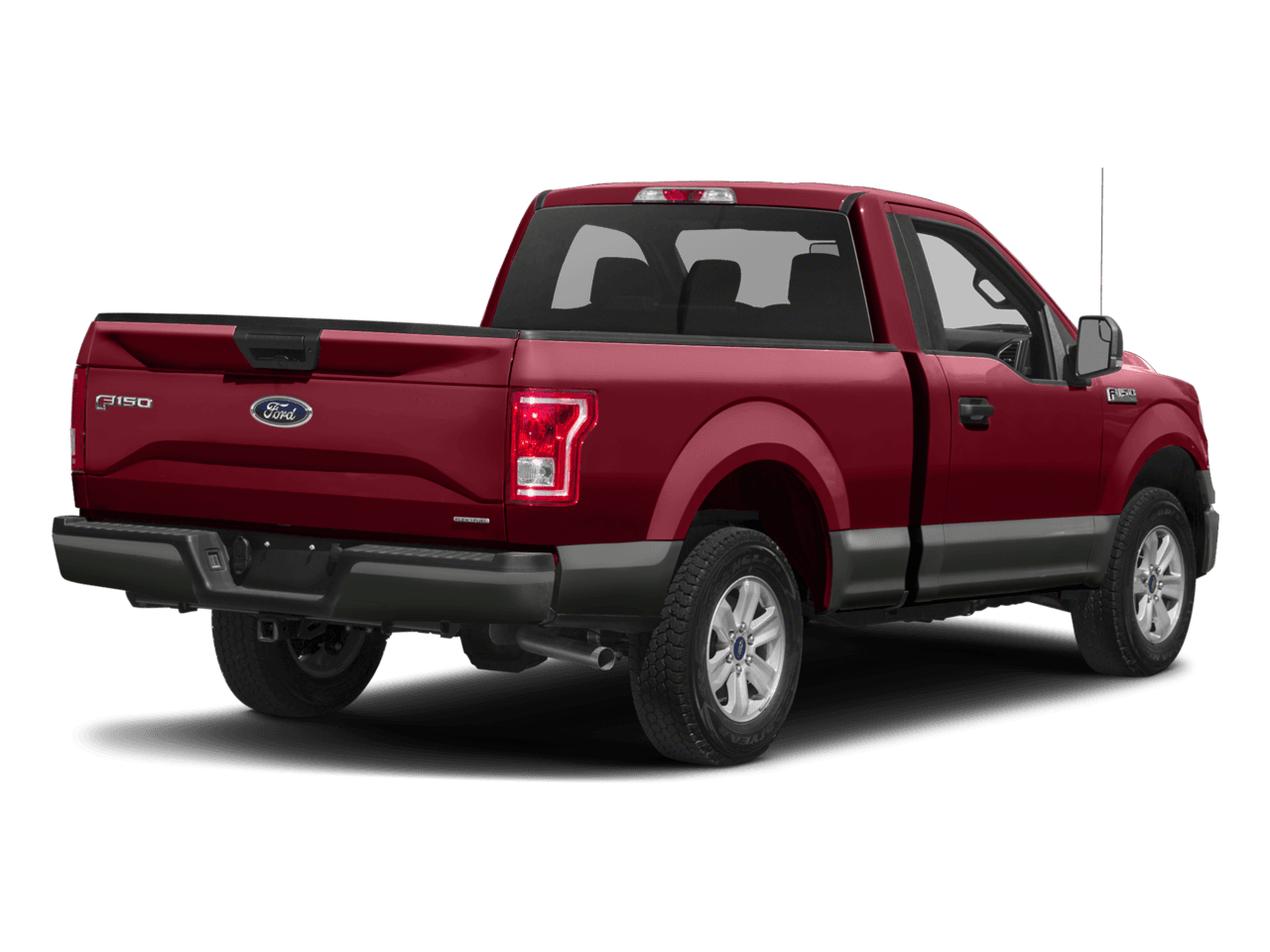 2016 Ford F-150 2WD Reg Cab 122.5" XLT - Rear 3/4, facing to the right
