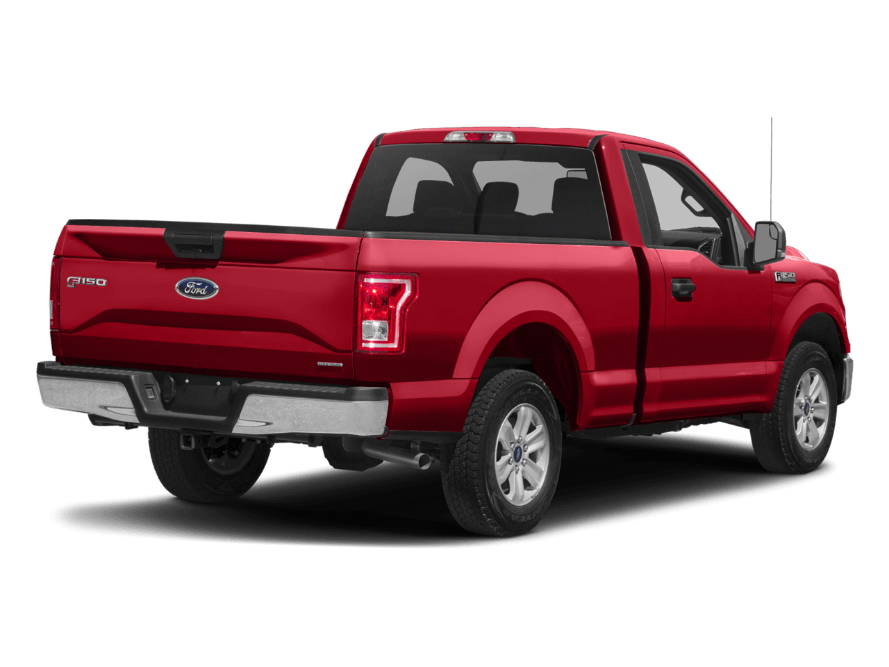 2016 Ford F-150 2WD Reg Cab 122.5" XLT - Rear 3/4, facing to the right