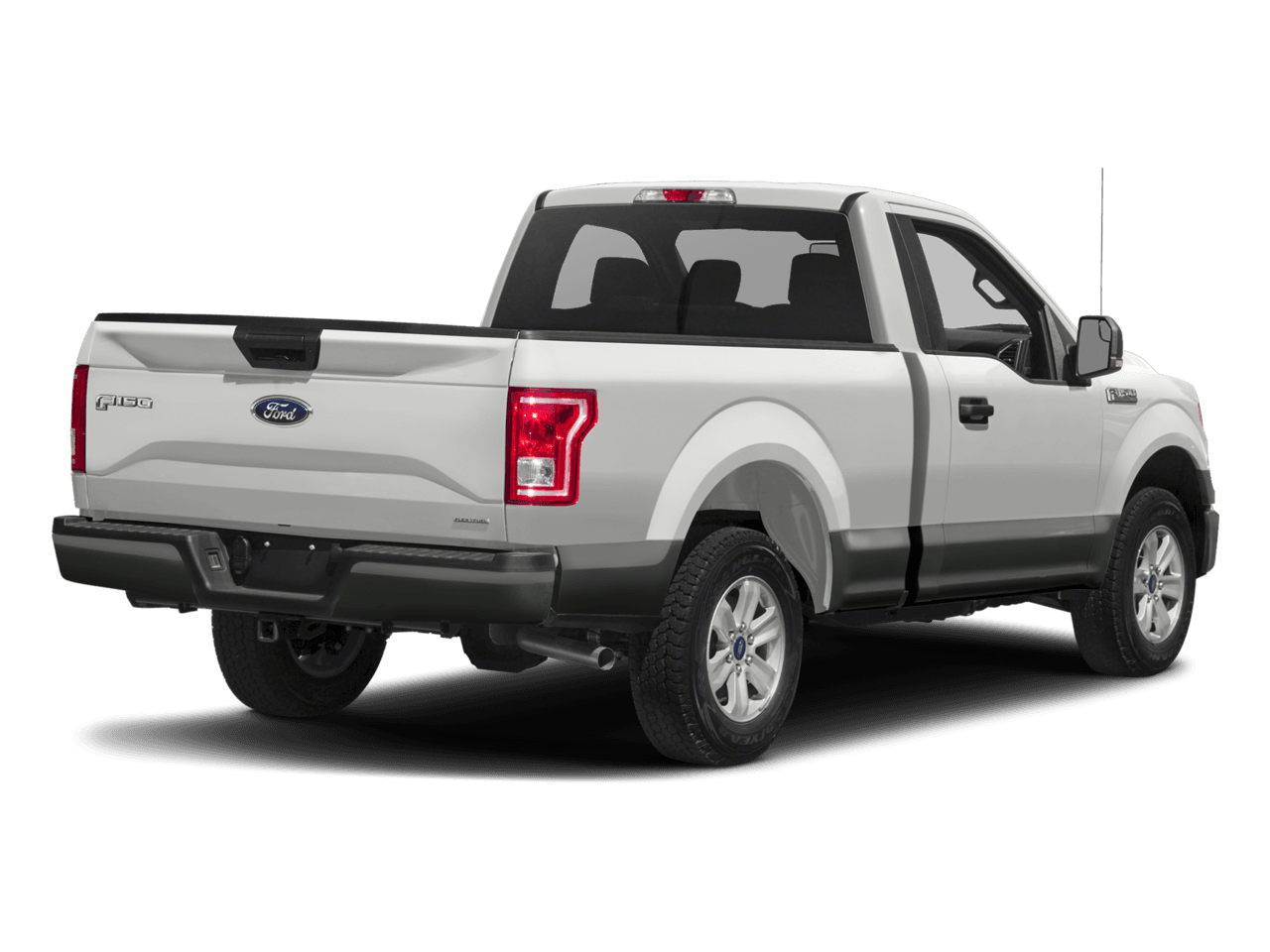 2016 Ford F-150 2WD Reg Cab 122.5" XLT - Rear 3/4, facing to the right