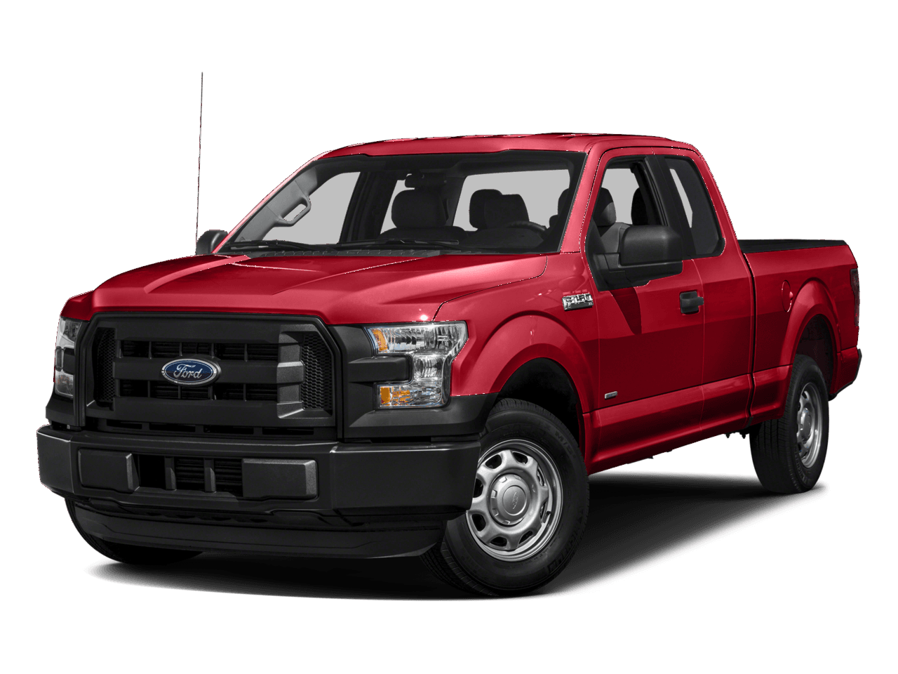 2016 Ford F-150 4WD SuperCab 163" XL - Front 3/4, facing to the left