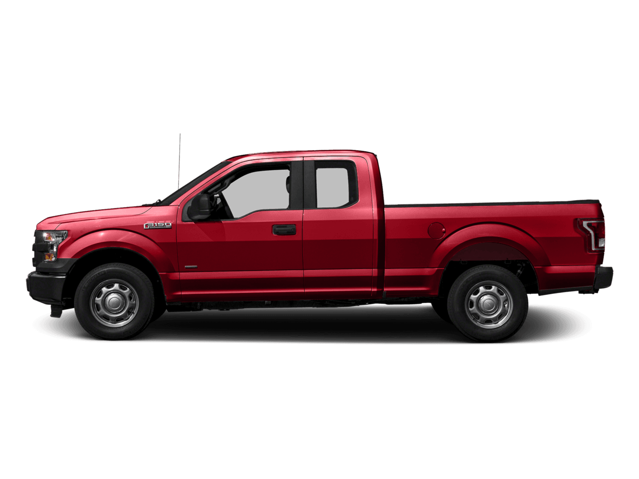 2016 Ford F-150 4WD SuperCab 163" XL - Profile, facing to the left