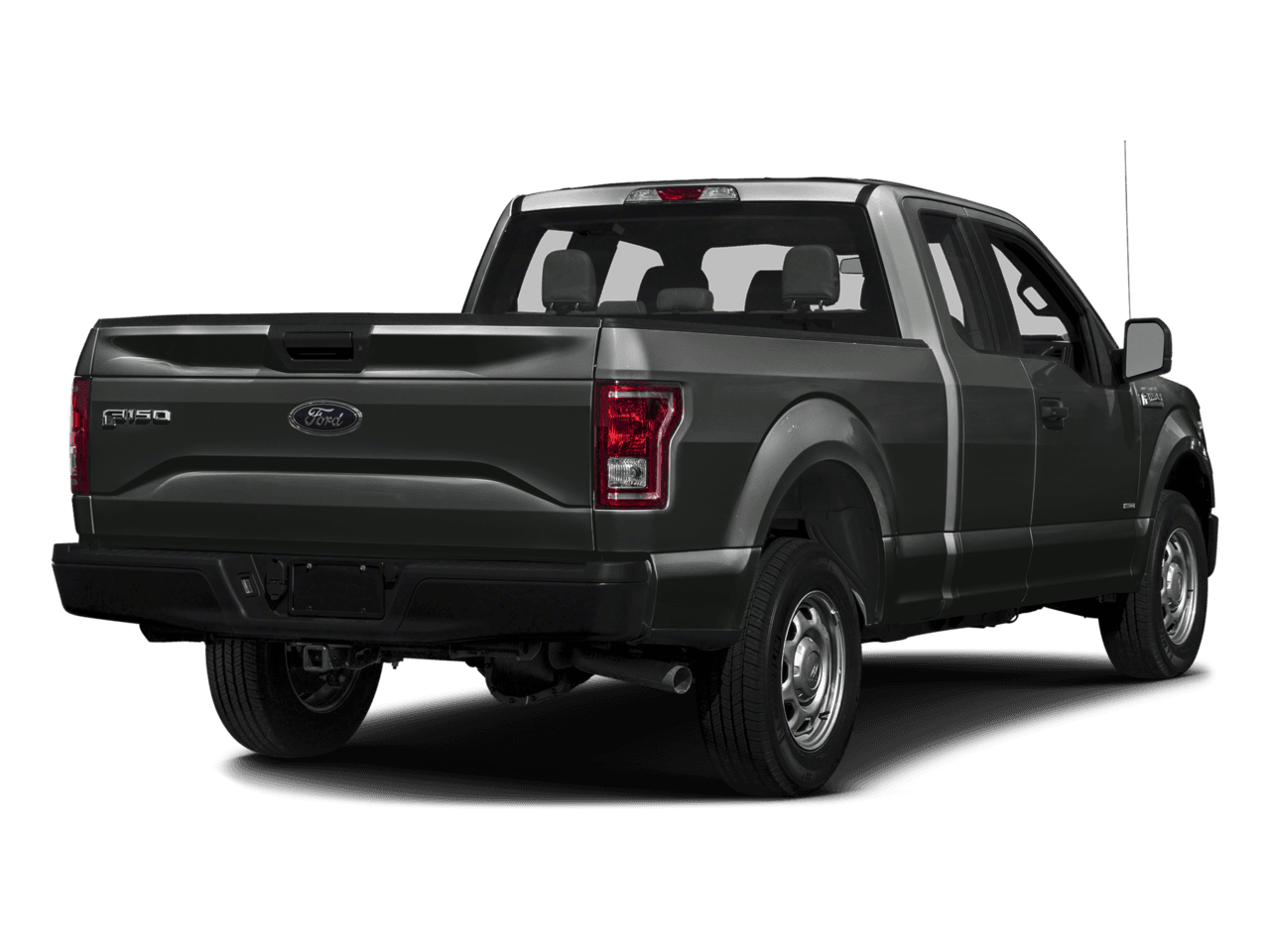 2016 Ford F-150 4WD SuperCab 163" XL - Rear 3/4, facing to the right