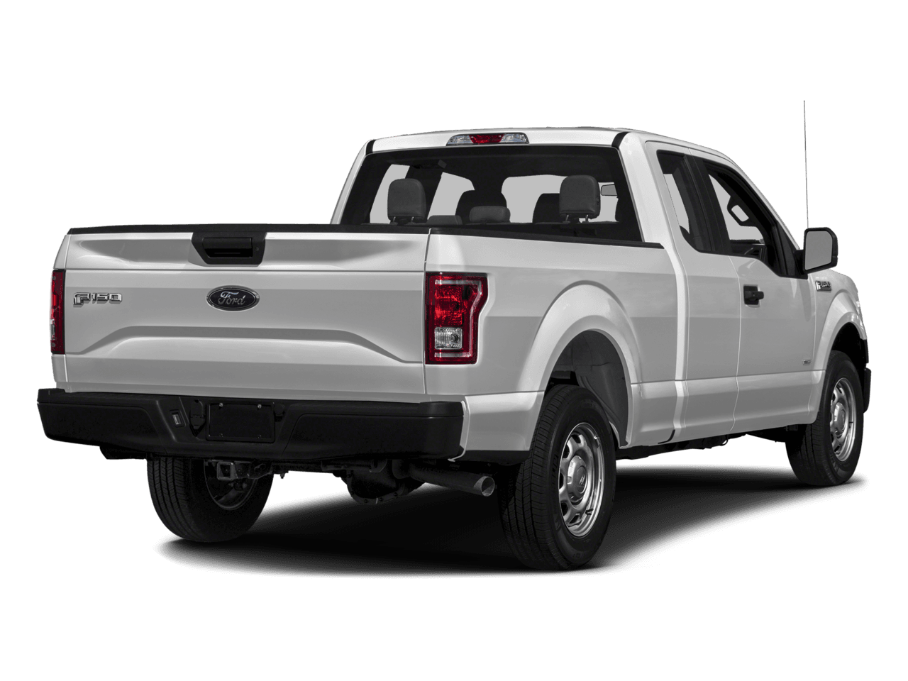 2016 Ford F-150 4WD SuperCab 163" XL - Rear 3/4, facing to the right