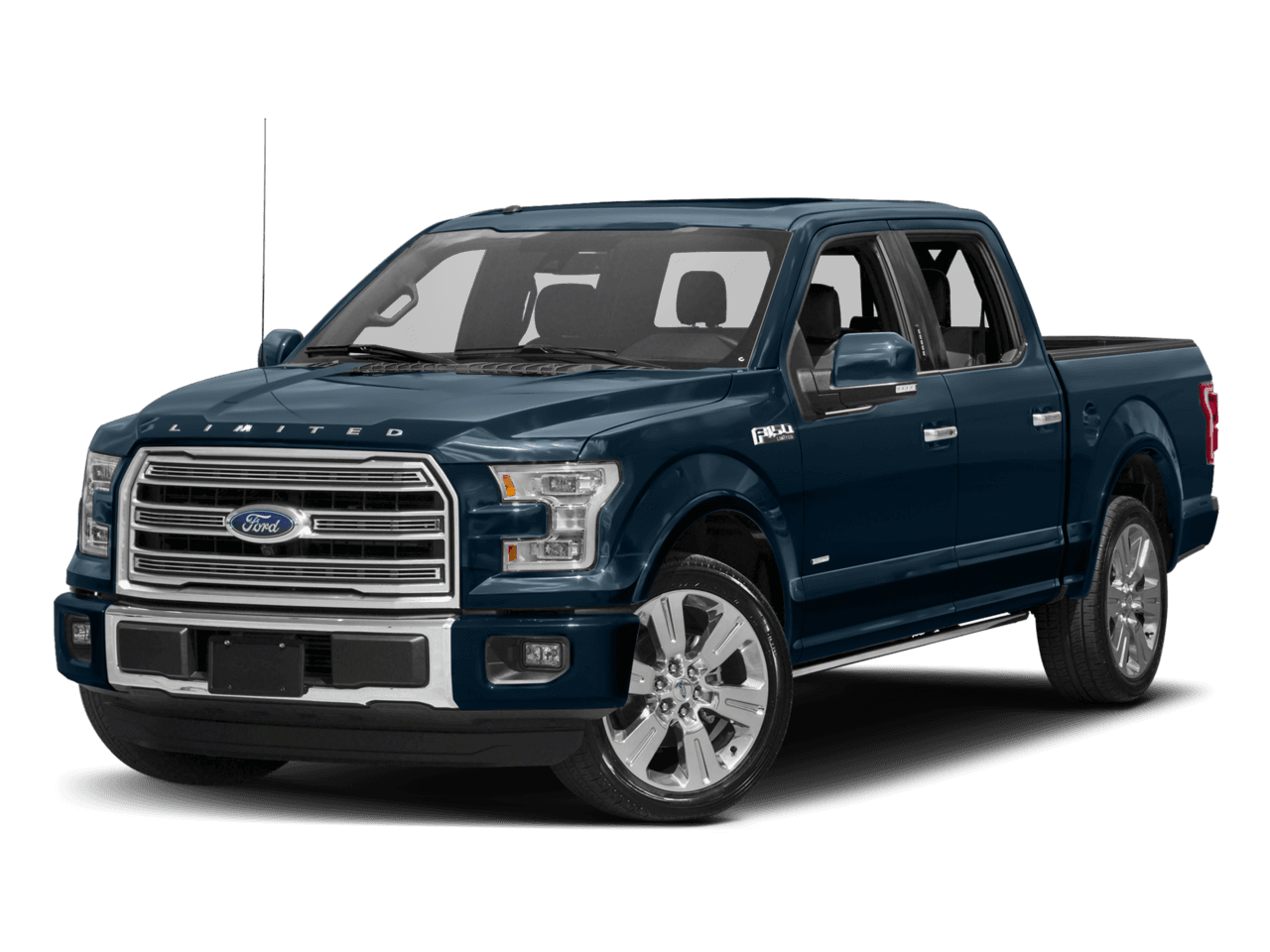 2016 Ford F-150 2WD SuperCrew 145" Limited *Late Avail* - Front 3/4, facing to the left