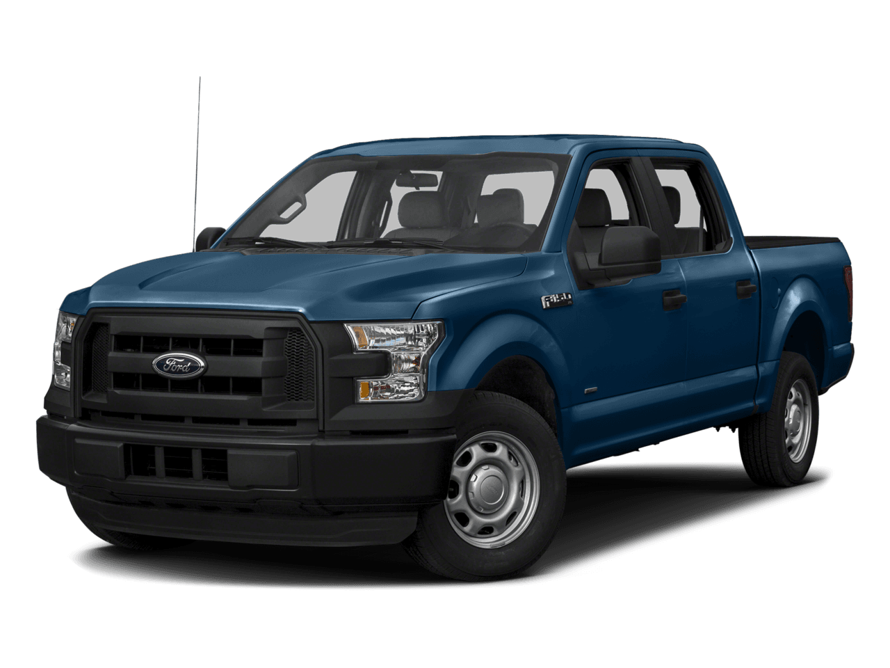2016 Ford F-150 4WD SuperCrew 157" XL - Front 3/4, facing to the left
