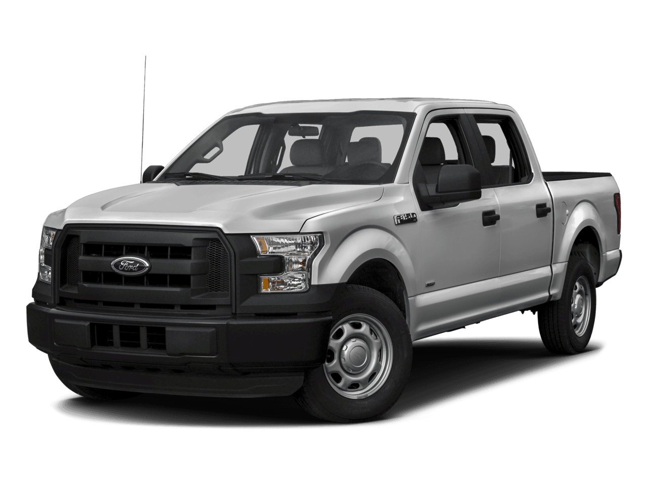 2016 Ford F-150 4WD SuperCrew 157" XL - Front 3/4, facing to the left