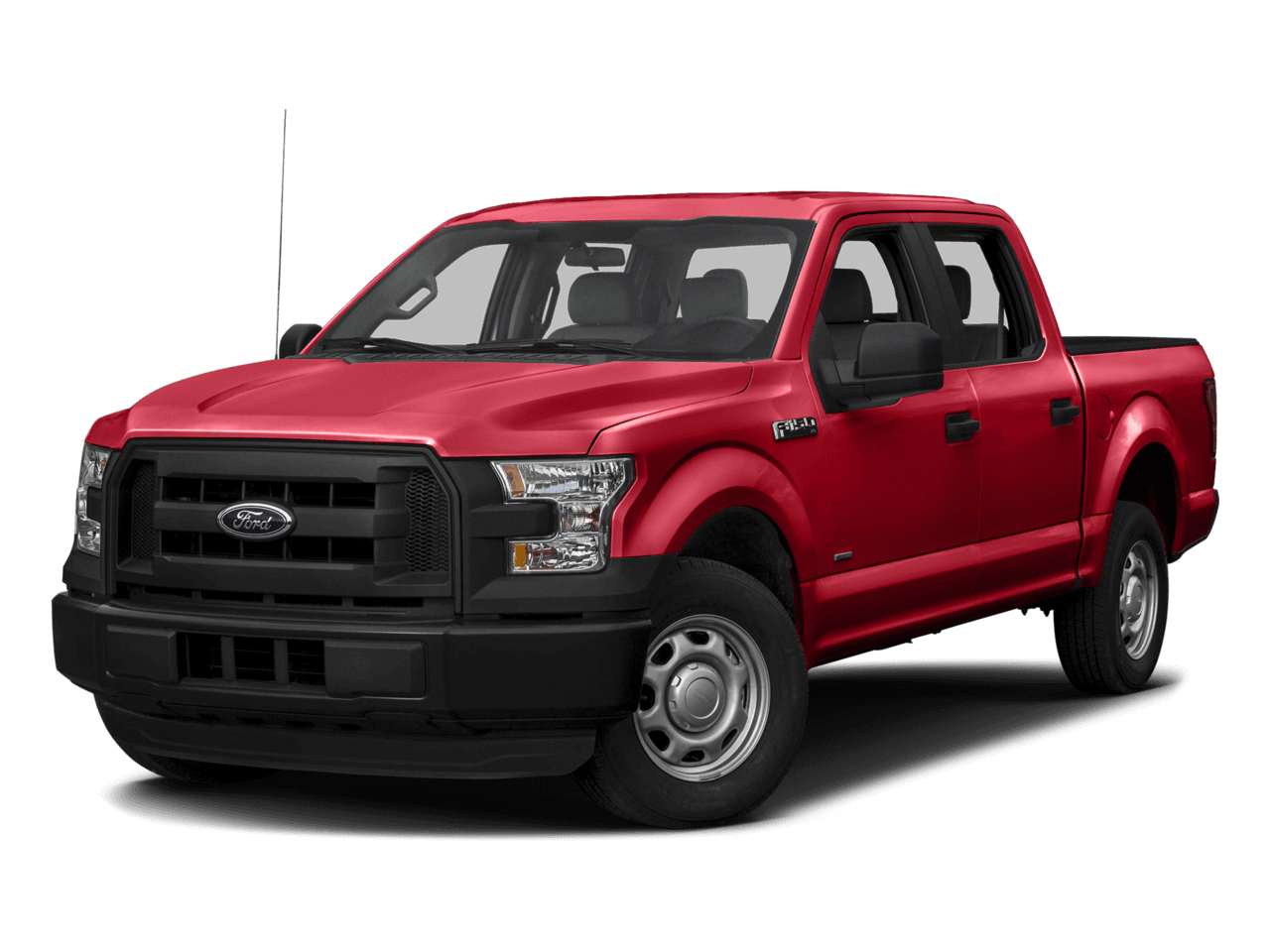 2016 Ford F-150 4WD SuperCrew 157" XL - Front 3/4, facing to the left