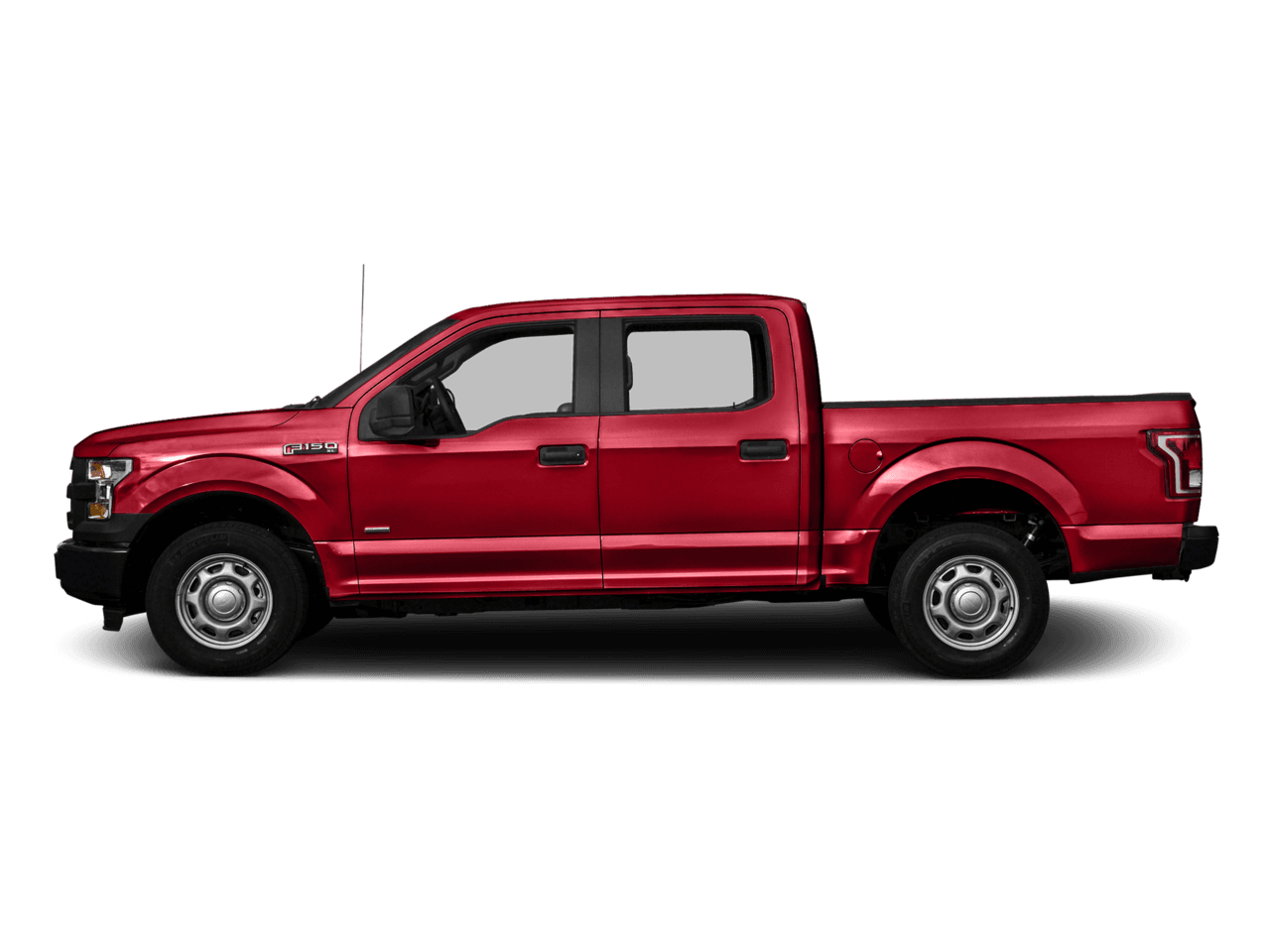 2016 Ford F-150 4WD SuperCrew 157" XL - Profile, facing to the left