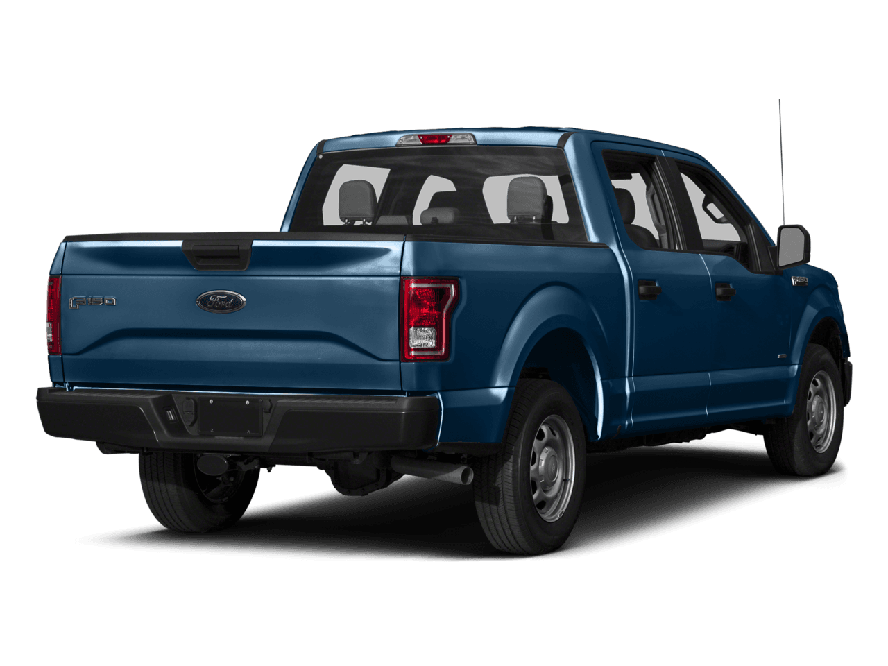 2016 Ford F-150 4WD SuperCrew 157" XL - Rear 3/4, facing to the right