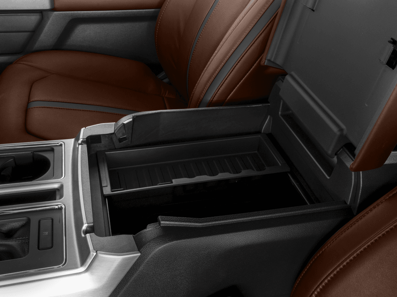 2016 Ford F-150 4WD SuperCrew 157" Platinum - Interior Center Storage Console
