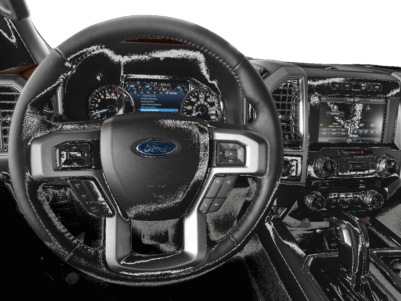 2016 Ford F-150 4WD SuperCrew 157" Platinum - Interior Drivers Dash