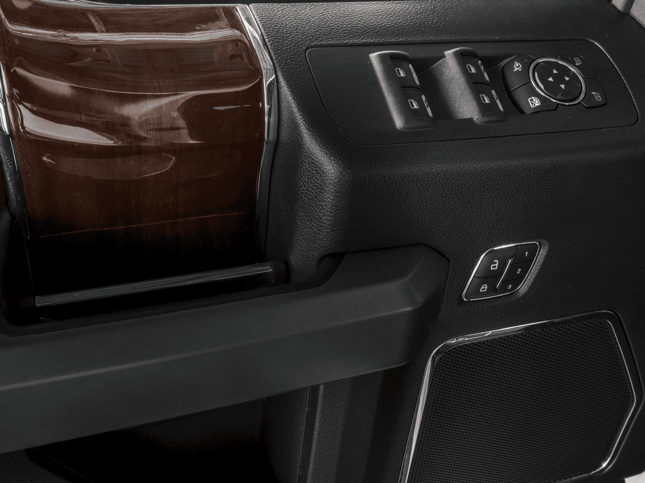 2016 Ford F-150 4WD SuperCrew 157" Platinum - Interior Driver's Door, Interior Controls Feature